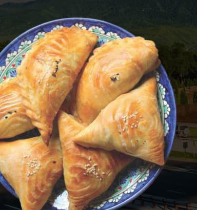 Самса с курицей (3 шт) / Samsa